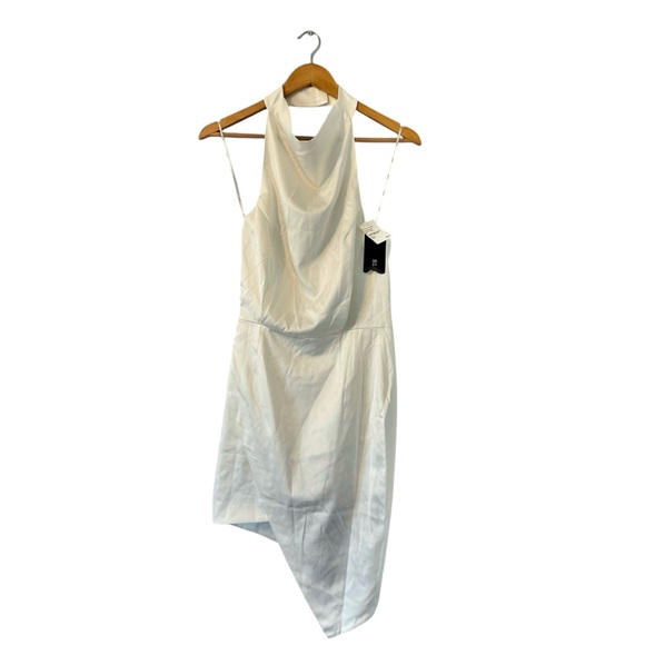 New ELIATT White Asymmetrical Dress Small - Picture 1 of 16